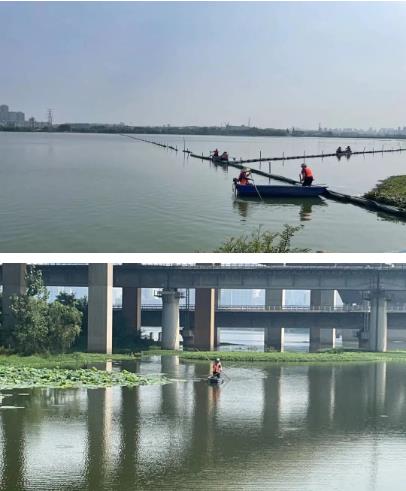 渝北双龙湖公园水生态建复起头了